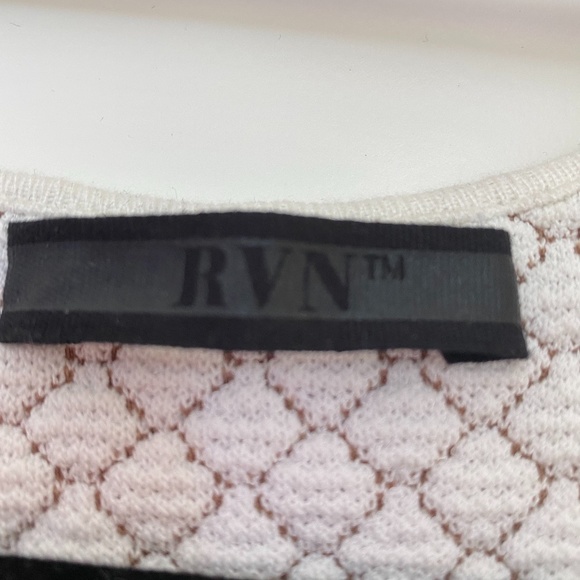 RVN Armor V-Neck Sheath Dress - Picture 3 of 13